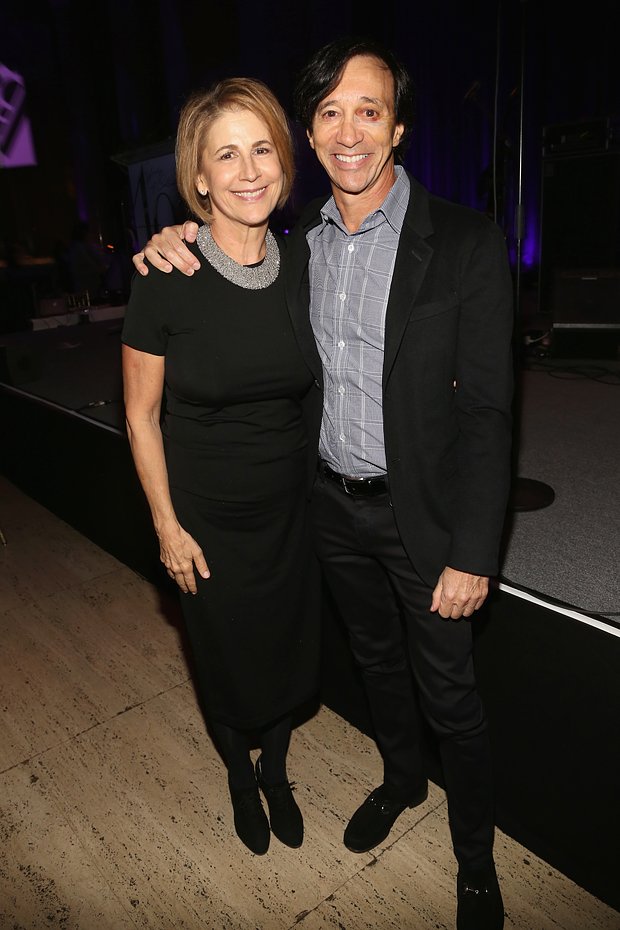 Говард Рубин с женой Мэри Генри на благотворительном ужине, 2016 год