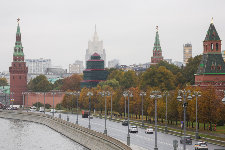 Вид на башни Кремля