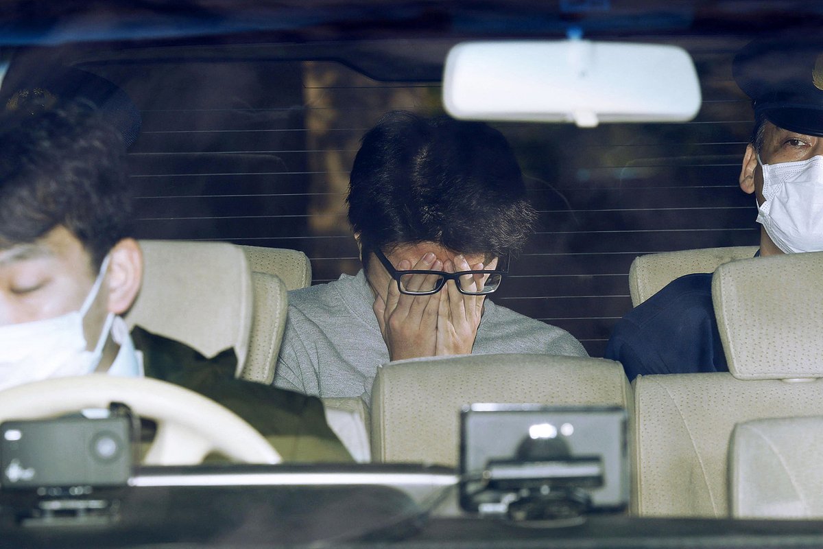 Такахиро Сираиси после ареста