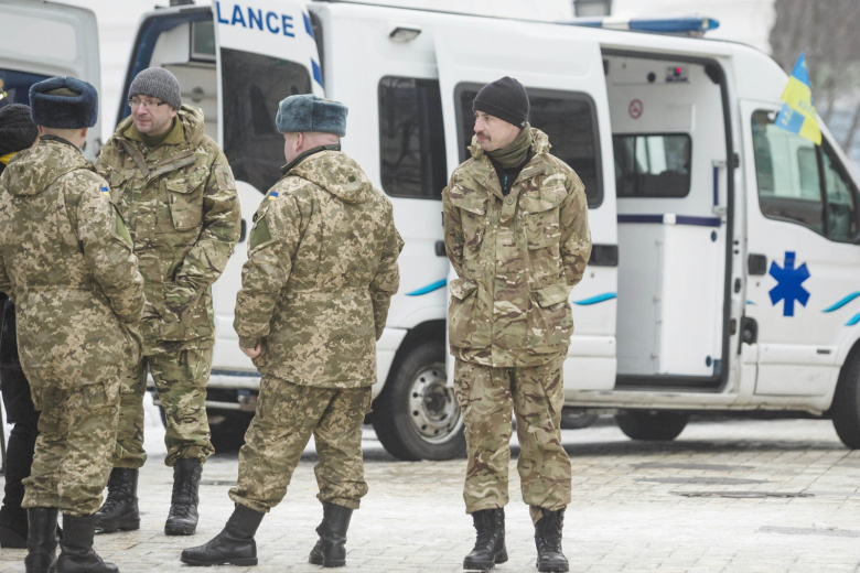 Сотрудники ТЦК Украины